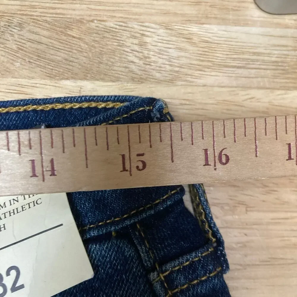 Abercrombie & Fitch Athletic Slim Dark Wash Jeans Men’s 30x32 NEW